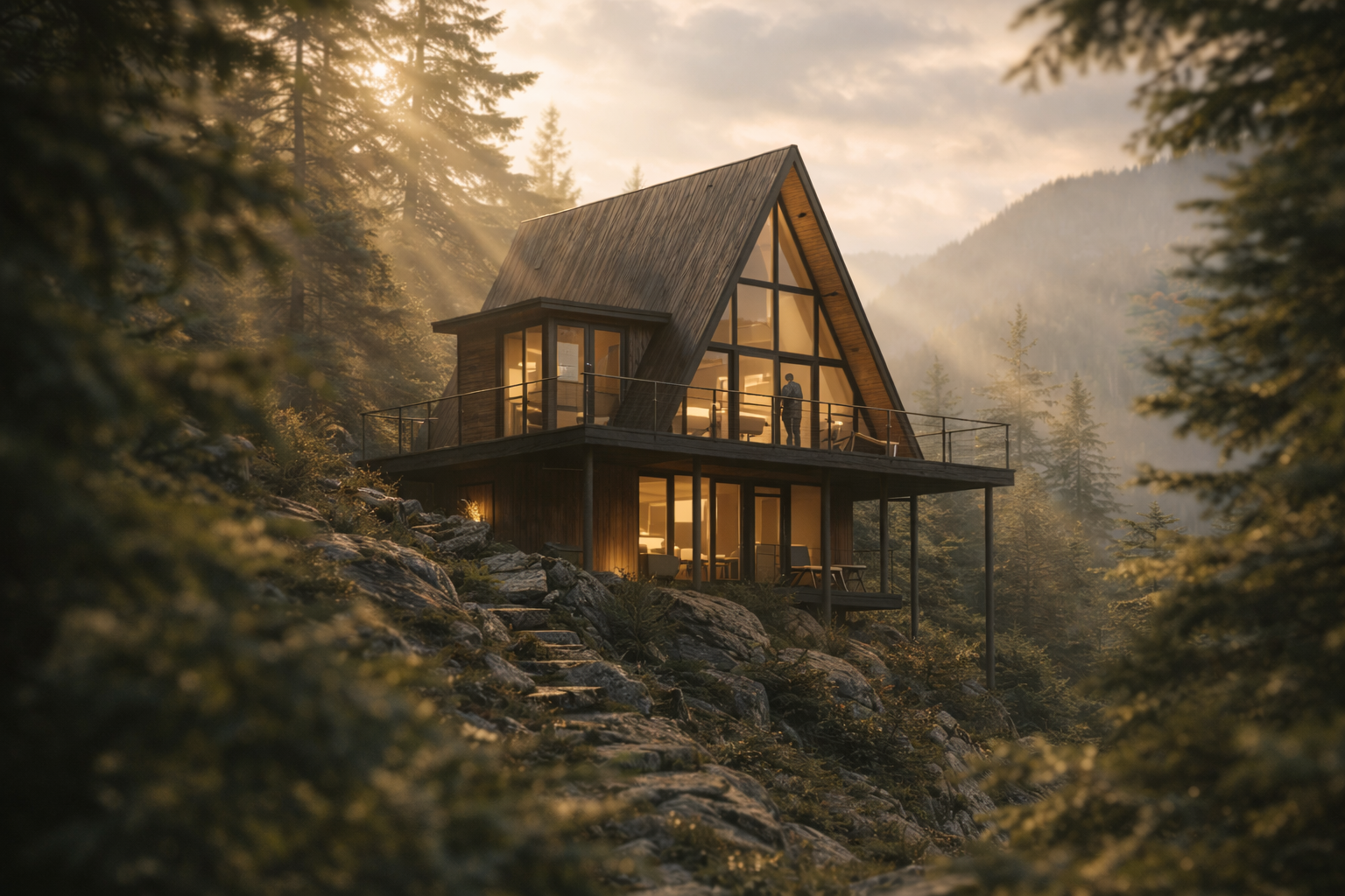 Solace lounge facing the view